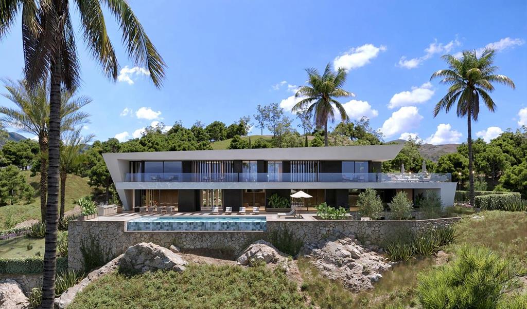 Villa in Casares - view 1